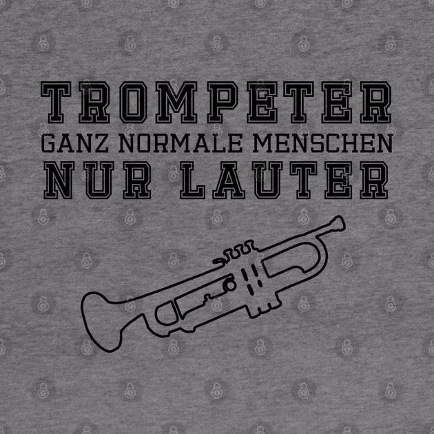 Trompeter, ganz normale Menschen - unten by DePit DeSign